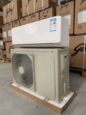 冷却し、熱する割れたエアコン壁に取り付けられた1HP 9000btu R410