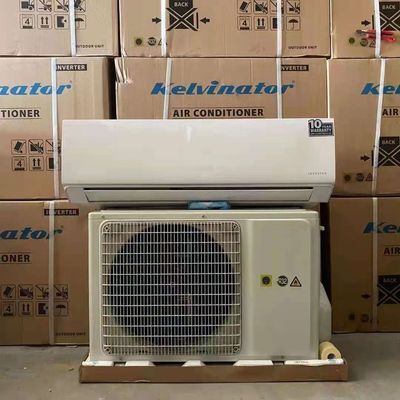 冷却し、熱する割れたエアコン壁に取り付けられた1HP 9000btu R410