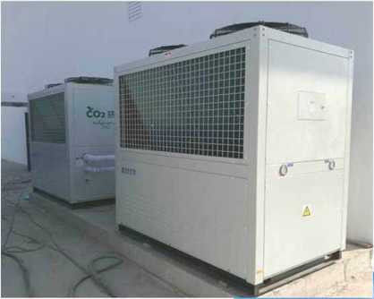 屋外の高温R744二酸化炭素のヒート ポンプEco友好的な70C 90C