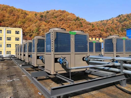 空気源の空気調節の小型割れたヒート ポンプの低温