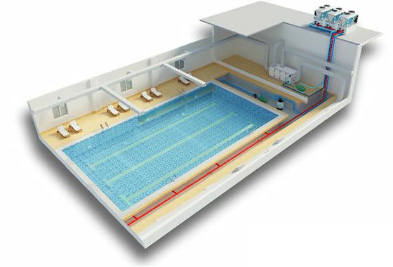 床暖房の空気源のヒート ポンプの空気調節の省エネ