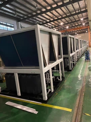 52Kw R410Aの低温の屠殺場のための可変的な頻度滝のヒート ポンプ