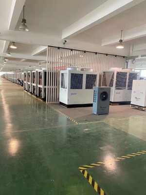 52Kw R410Aの低温の屠殺場のための可変的な頻度滝のヒート ポンプ